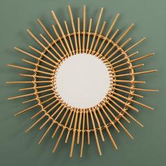 Rattan Round Mirror (75.5 x 2.5 cm)