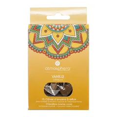 Atmosphera Incense Cones W/Ceramic Holder (15 Pc., Vanilla)